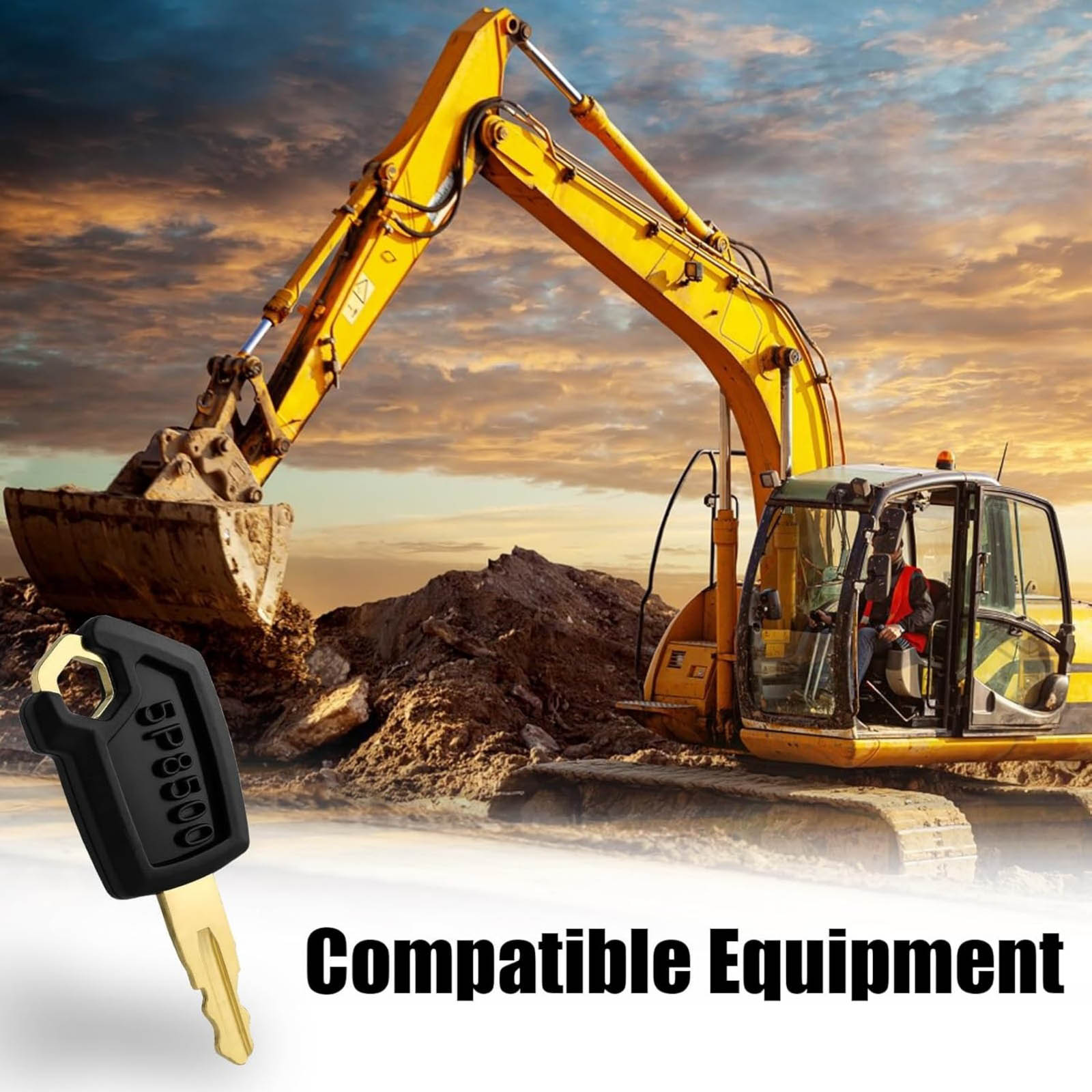 Heavy Equipment Caterpillar - 10 Llaves de Encendido 5P8500 0964753
