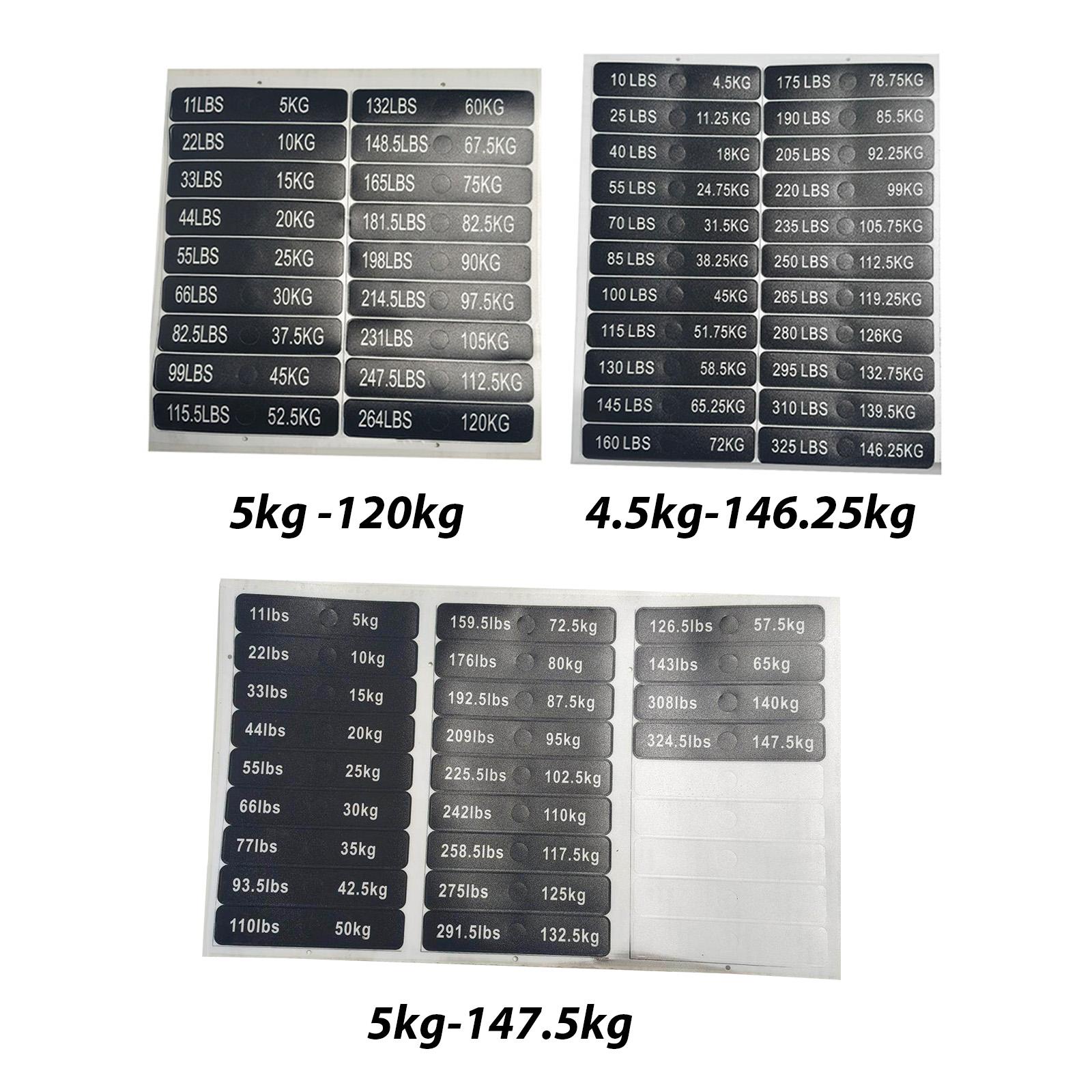 Etiquetas Adhesivas para Pesas - Heavy Equipment Stickers reseña y precio
