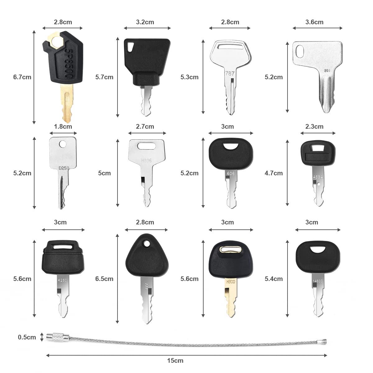 Llave de encendido para constr - Heavy Equipment Hitachi reseña y precio