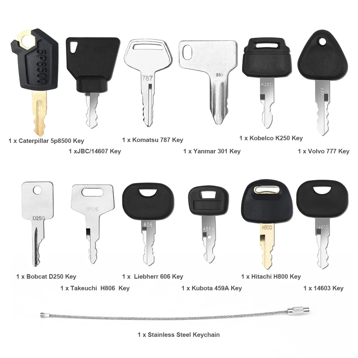 Llave de Encendido para Equipo - Heavy Equipment Hitachi reseña y precio