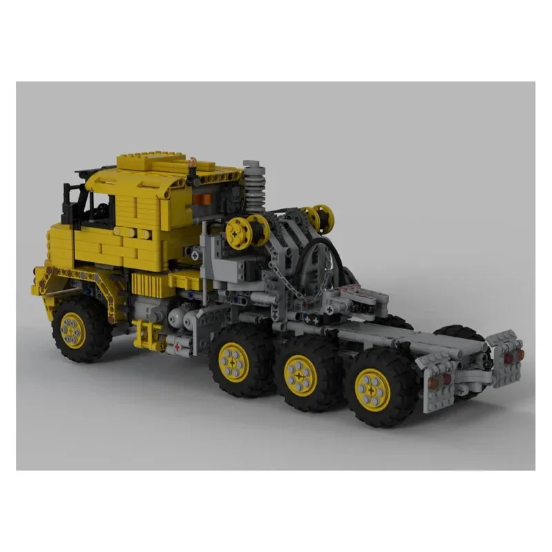 MOC-34802 Camión Amarillo M107 - Heavy Equipment Yellow reseña y precio