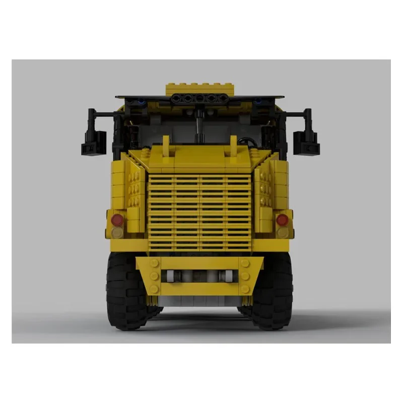 MOC-34802 Camión Amarillo M107 - Heavy Equipment Yellow reseña y precio